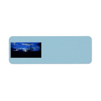 Étiquettes de adresse des monts Very Blue Ridge