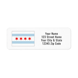 Étiquettes de adresse faits sur commande de retou