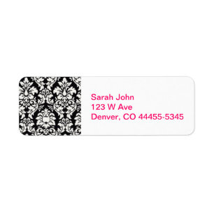 Étiquettes de adresse Girly