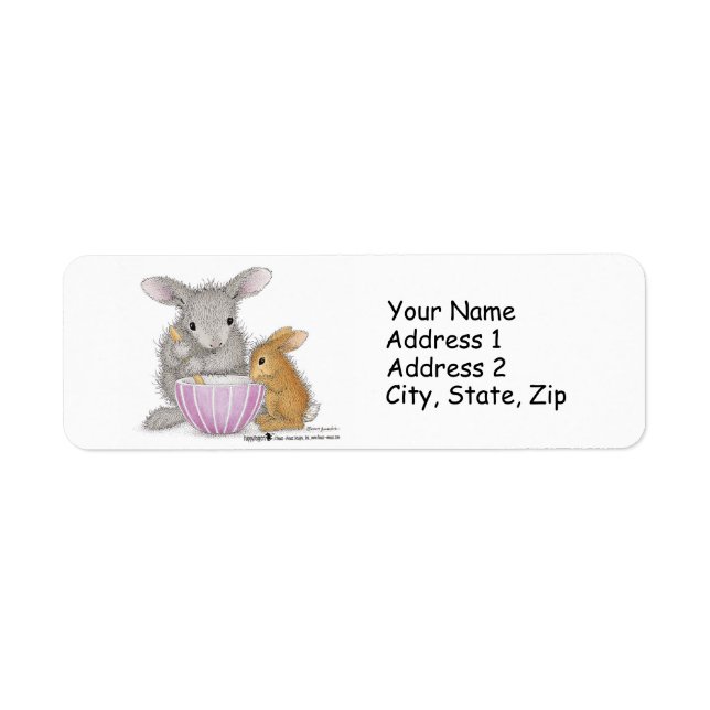 Étiquettes de adresse HappyHoppers® (Devant)