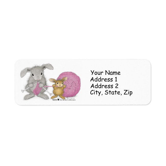 Étiquettes de adresse HappyHoppers® (Devant)
