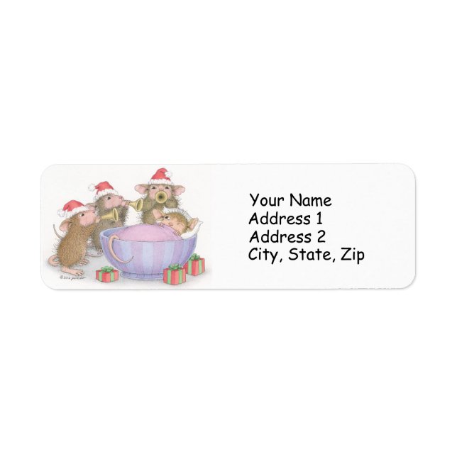 Étiquettes de adresse House-Mouse Designs® (Devant)