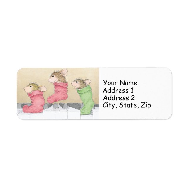 Étiquettes de adresse House-Mouse Designs® (Devant)
