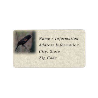 Étiquettes de adresse personnalisés de Redbird
