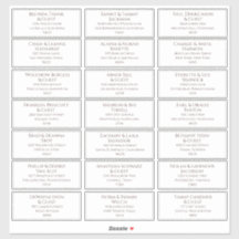 Étiquettes de adresse pré-adressés