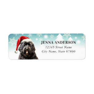 Étiquettes de adresse russes Terrier