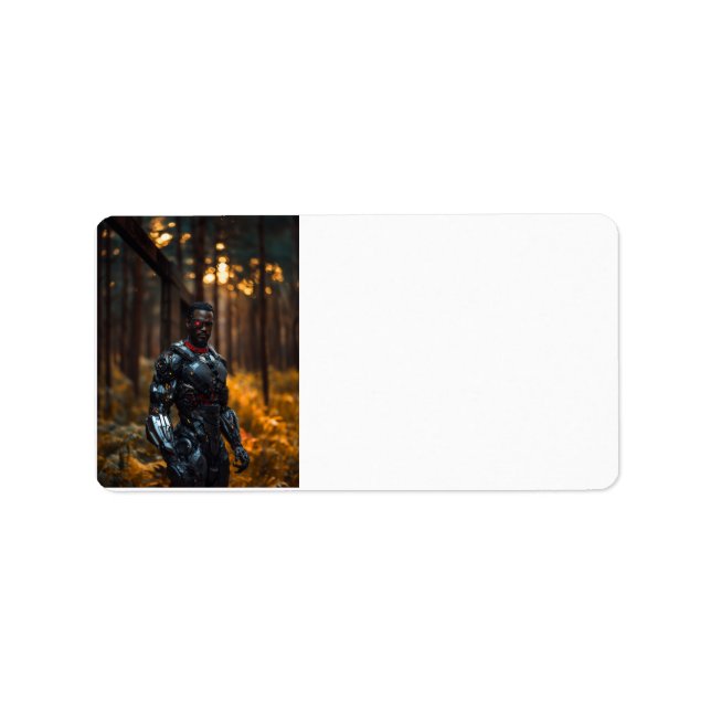 Étiquettes de adresse Super Soldier (Devant)