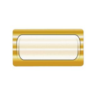 Étiquettes de adresse vierges Arrière - plans d'or