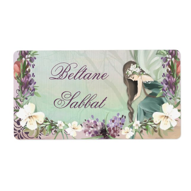Étiquettes de Beltane Sabbat (Devant)