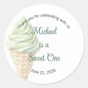 Étiquettes de bonbon, Chéri(e) d'amour, Crème glac