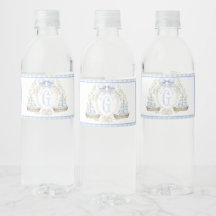 Étiquettes de bouteille d'eau pour Baby Shower ave