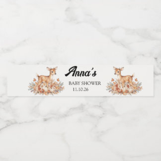Étiquettes de bouteille d'eau pour Baby Shower sur