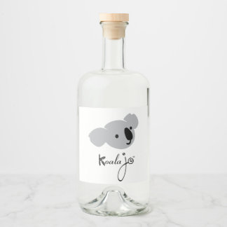 Étiquettes de bouteille Koala Jo