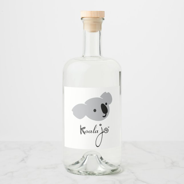 Étiquettes de bouteille Koala Jo (Devant)