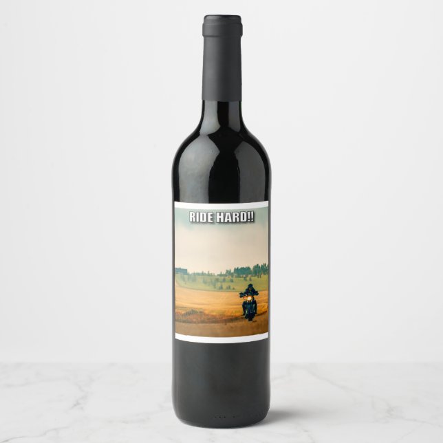 Étiquettes de bouteilles de vin sur mesure (Devant)