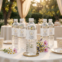 Étiquettes de bouteilles d'eau pour Baby Shower |