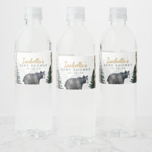 Étiquettes de bouteilles d'eau pour Baby Shower Wo