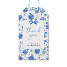 Étiquettes de cadeau Baby in Bloom