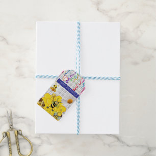 Étiquettes de Cadeau d'Anniversaire Bumblebee