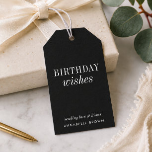 Étiquettes de cadeau d'anniversaire   Étiquettes d