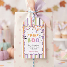 Étiquettes de cadeau de fête d'anniversaire de fil