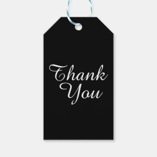 Étiquettes de cadeau de Merci