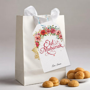 Étiquettes de cadeau personnalisées Eid Moubarak