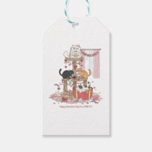 Étiquettes de cadeau personnalisées pour la Saint-
