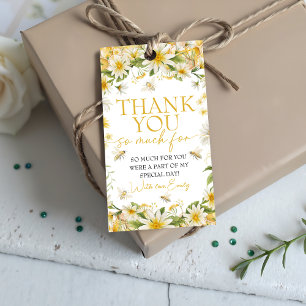 Étiquettes de cadeaux d'anniversaire Petite Abeill