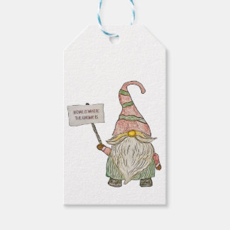 Étiquettes de cadeaux gnomes