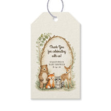 Étiquettes de cadeaux pour Baby Shower sur le thèm