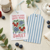 Étiquettes de cadeaux pour Baby Shower You're Berr
