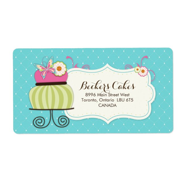 Étiquettes de conditionnement de boulangerie (Devant)