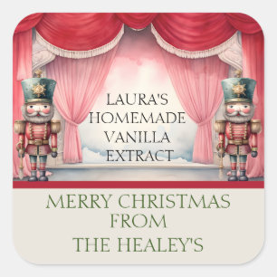 Étiquettes de craquelins pour HOMEMADE VANILLA EXT