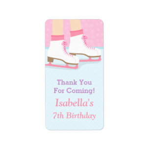 Étiquettes de décoration d'anniversaire pour fille