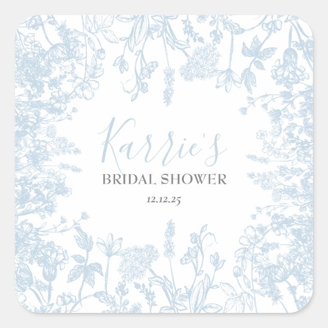 Étiquettes de faveur de Baby Shower de mariage à m (Devant)