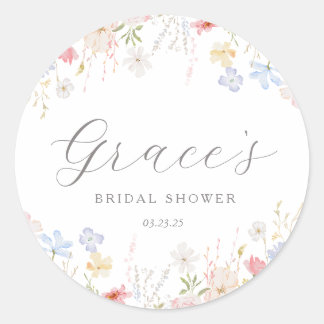 étiquettes de faveur de douche de mariée Love Is I