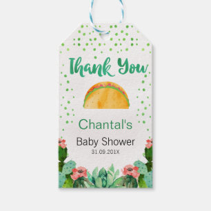 Étiquettes de faveur de Merci de baby shower de