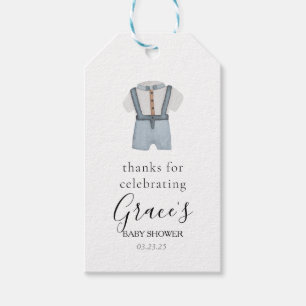 Étiquettes de faveur pour bébé garçon Little Man