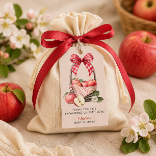 Étiquettes de Faveurs de Baby Shower Panier de Ver