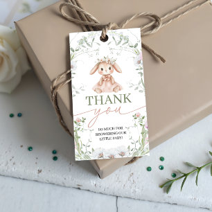 Étiquettes de Faveurs de Baby Shower Some Bunny