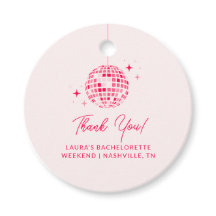 Étiquettes de Faveurs pour l'Enterrement de Vie de