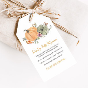 Étiquettes de favoris de pot-pourri pour cuisinièr