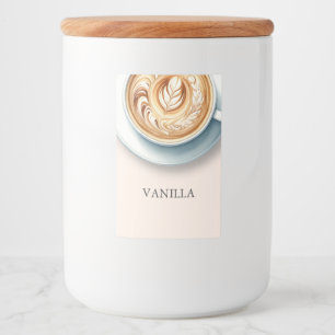 Étiquettes de Fêtes des mariées à thème Café pour 