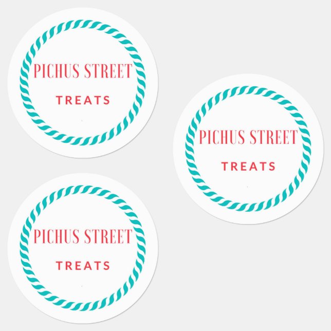 Étiquettes de friandises de rue de Pichu (Groupe)