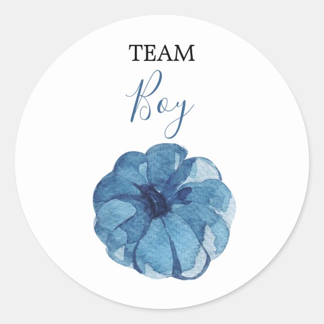 ÉTIQUETTES de jeu de Baby shower de la marine TEAM (Devant)