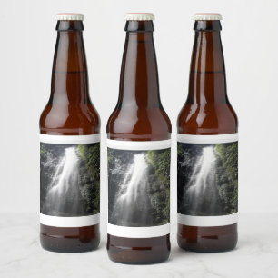 Étiquettes de la bouteille de bière de cascade