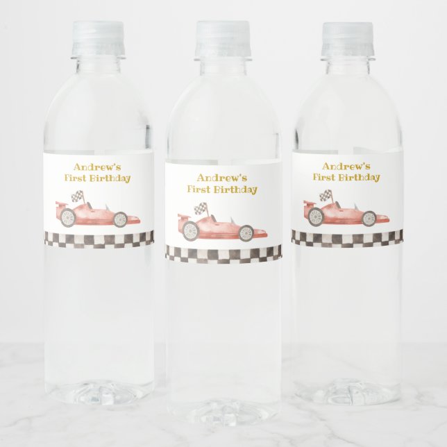 Étiquettes de la bouteille d'eau de voiture de cou (Bouteilles)