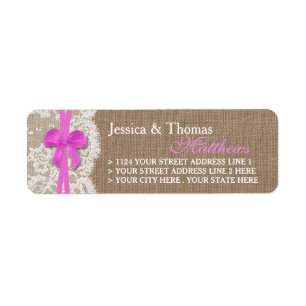 Étiquettes de la collection de Mariages Rustic Pin