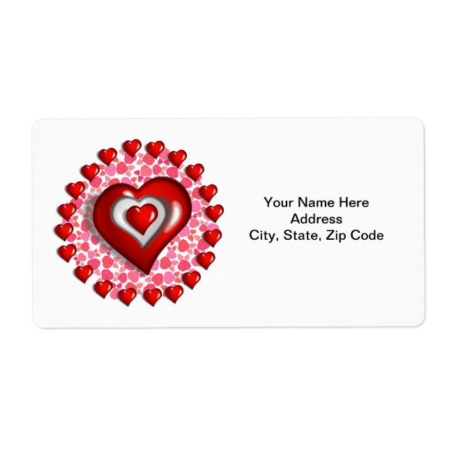 Étiquettes de la fête des mères (Devant)